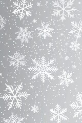 Holiday star shape snow flake pattern abstract background. Template for greeting card poster design