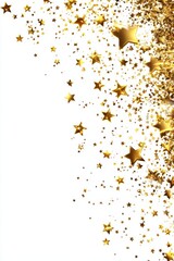 Holiday star abstract background. Template for greeting card poster design