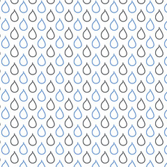Adobe Illustrator Artwork with big water colored drops