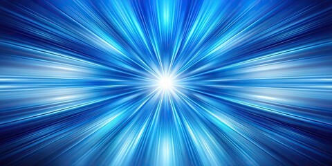 Fototapeta premium Radial blur blue rays abstract background, abstract, radial, blur, blue, rays, background, design, texture, pattern