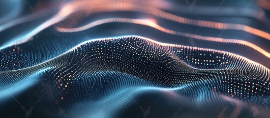 Abstract Digital Wave