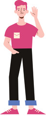 Fototapeta premium people ilustration all gender 