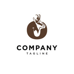 Letter O Chamois logo icon vector