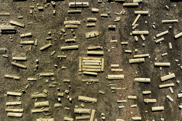Dead sea lake landscape