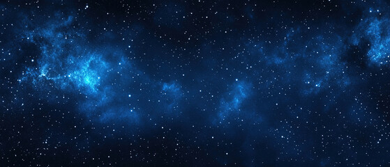 Naklejka premium Night Sky Full of Stars. Beautiful Starry Background