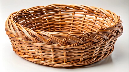 Obraz premium Wicker basket structure with intricate weaving , texture, natural, organic, handmade, traditional, rustic, weave, pattern