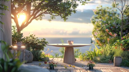 Peaceful Sunset View