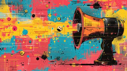 Digital Communication, Loudspeaker and Emojis