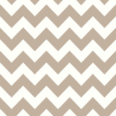 Chevron Pattern with Seamless Zigzag Stripes on White Background