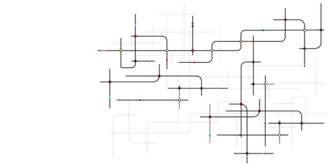 Vector circuit board background technology, Digital technology background