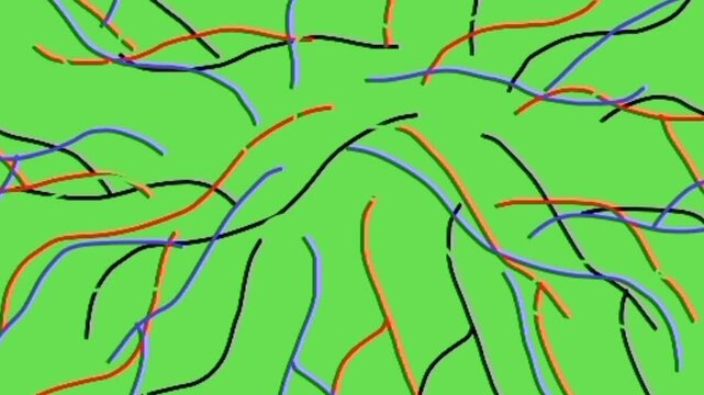 The event background his full of colorful musical beats, motion graphic 4k resolution 