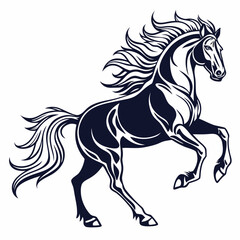 Silhouette Horse - illustration