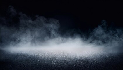 Fog Effect on Dark Background