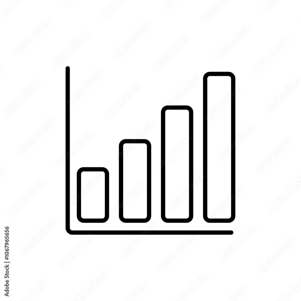 Poster Sales icon Outline vector for web ui