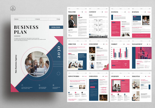 Business Plan Brochure Template