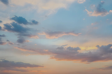 Obraz premium sunset in the sky