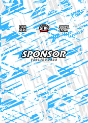 Abstract jersey design for sublimation sport t shirt