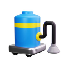 vacuum cleaner 3d Render Icons