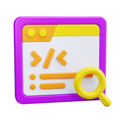 Code Review 3d Render Icons