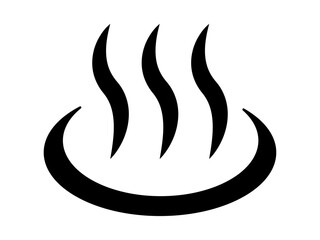 温泉マークのアイコン