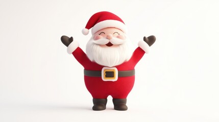 Cheerful Santa Claus