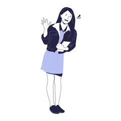 young girl wearing dress