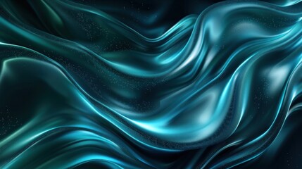 Obraz premium Abstract Blue Wave