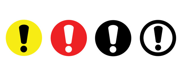 set of exclamation marks