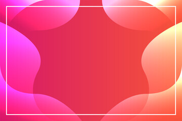 Red And Orange Abstract Background Style