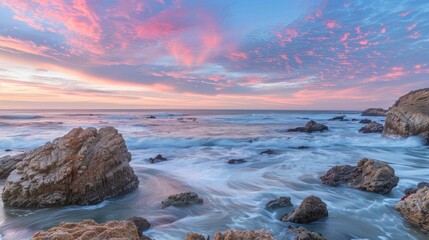 Obraz premium Sunset on the Coast