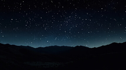 Beautiful Night Sky Full of Stars