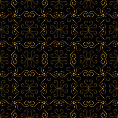 beautiful and elegant geometric vector design seamless pattern, suitable for fabric