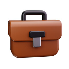 Briefcase 3d Render Icons