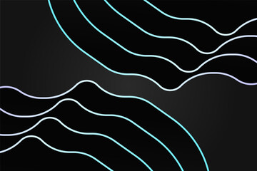 Blue Luxury Abstract Background Style