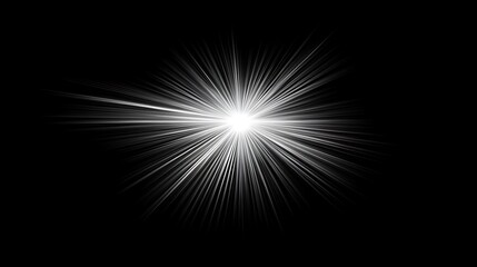 Bright Light Rays and Stars