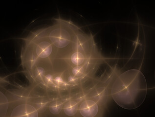 Imaginatory fractal abstract background Image