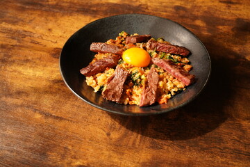 牛ハラミ　ビビンバ風　牛肉