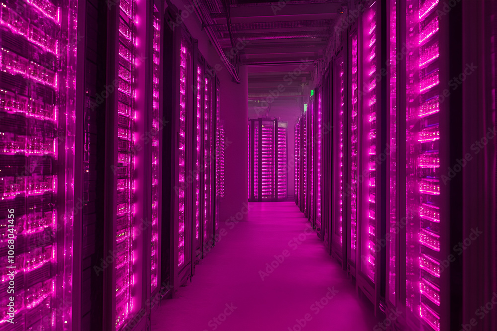 Poster optimize your data management with a large storage room for crucial server information