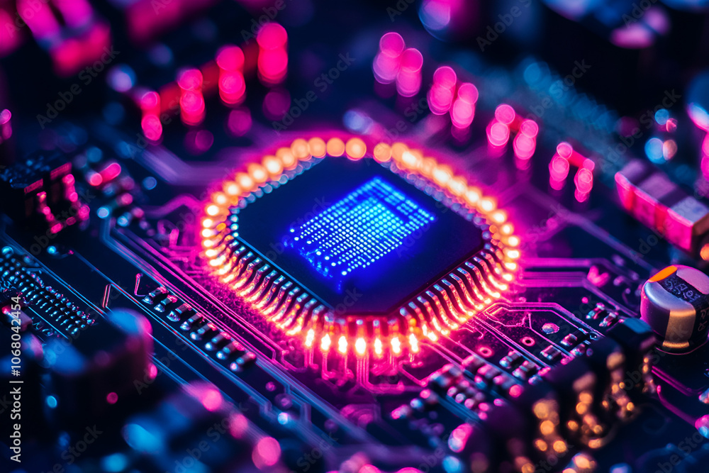 Poster aofthanit cpu chips enhance circuit boards through innovative connections for optimal performance