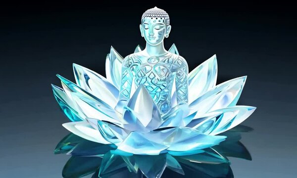 white lotus flower