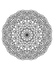 Mandalas Adults Coloring Pages Book