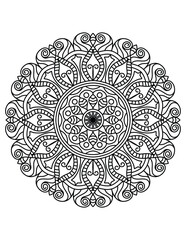 Mandalas Adults Coloring Pages Book