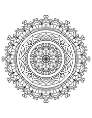 Mandalas Adults Coloring Pages Book