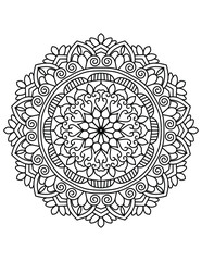 Mandalas Adults Coloring Pages Book