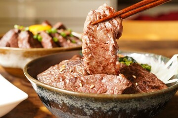 牛ハラミ　ビビンバ風　牛肉