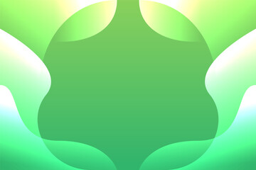 Green Gradient Abstract Background Style