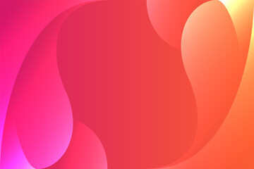 Red And Orange Abstract Background Style
