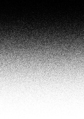 Monochrome grain noise texture, grunge gradient, dirty distressed effect background transparent