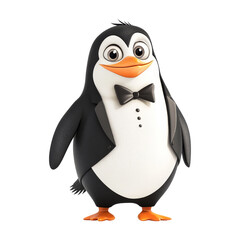 Obraz premium Cute Penguin in Tuxedo