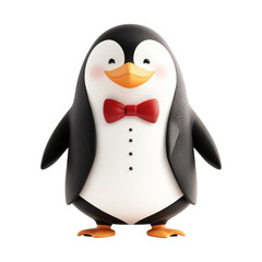 Fototapeta premium Cute Penguin in Tuxedo